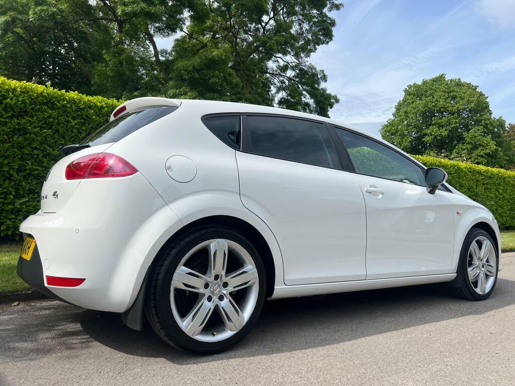 Seat Leon 2.0 Tdi Cr Fr Dsg Euro 5 White #4