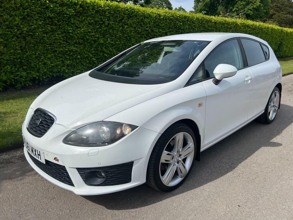 Seat Leon 2.0 Tdi Cr Fr Dsg Euro 5 White #2