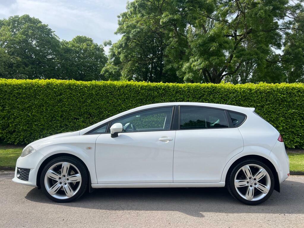 Seat Leon 2.0 Tdi Cr Fr Dsg Euro 5 White #5