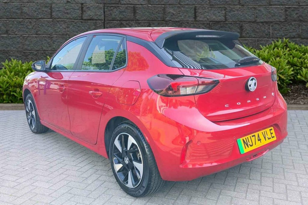 Vauxhall Corsa-e Hatchback NU74VLE Red #4