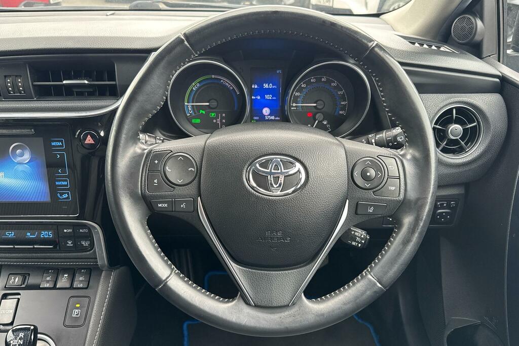 Toyota Auris 1.8 Hybrid Excel Tss Cvt FN17WLV Blue #6