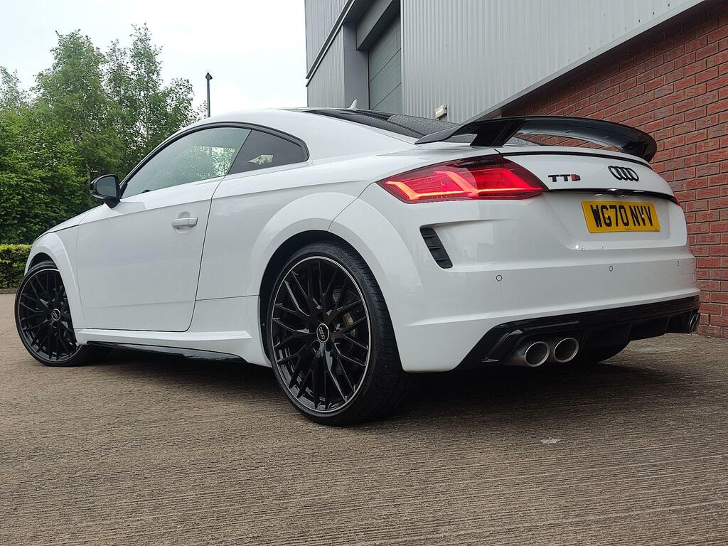 Audi TTS 2.0 Tfsi Black Edition S Tronic Quattro Euro 6 S White