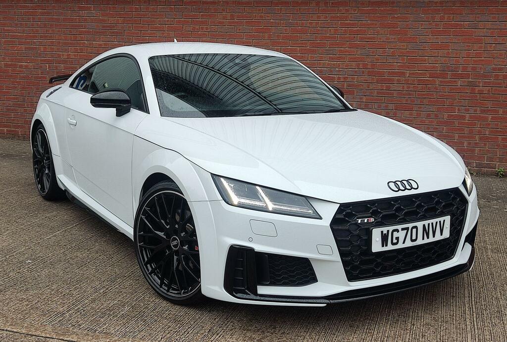 Audi TTS 2.0 Tfsi Black Edition S Tronic Quattro Euro 6 S White #2