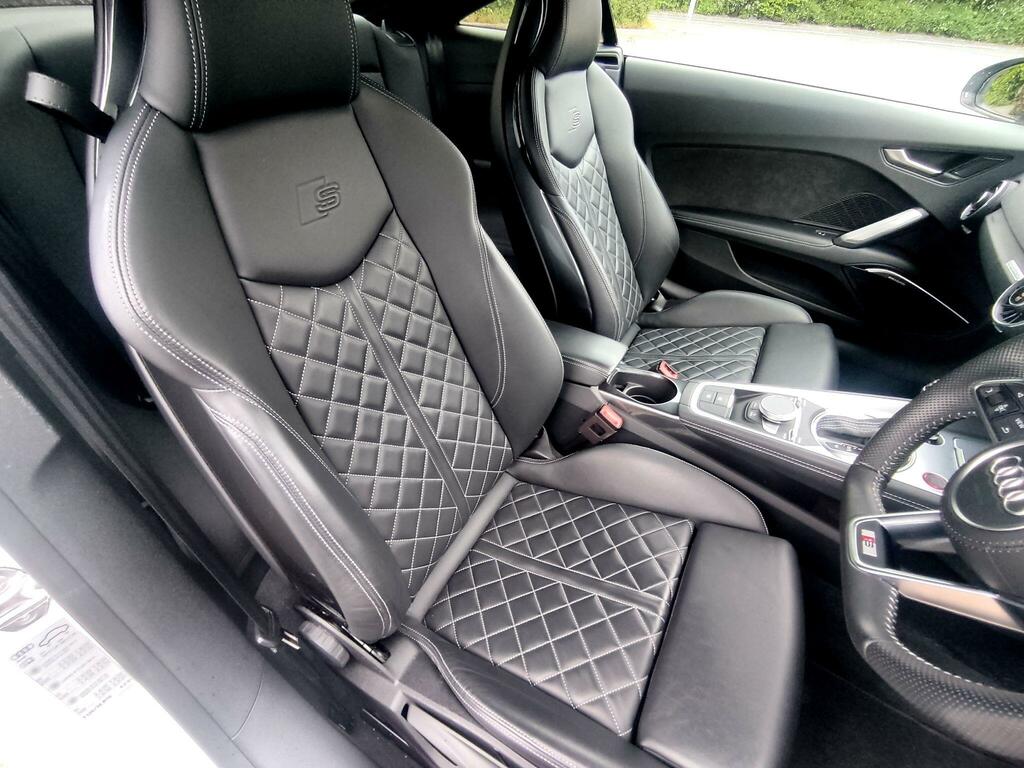 Audi TTS 2.0 Tfsi Black Edition S Tronic Quattro Euro 6 S White #4