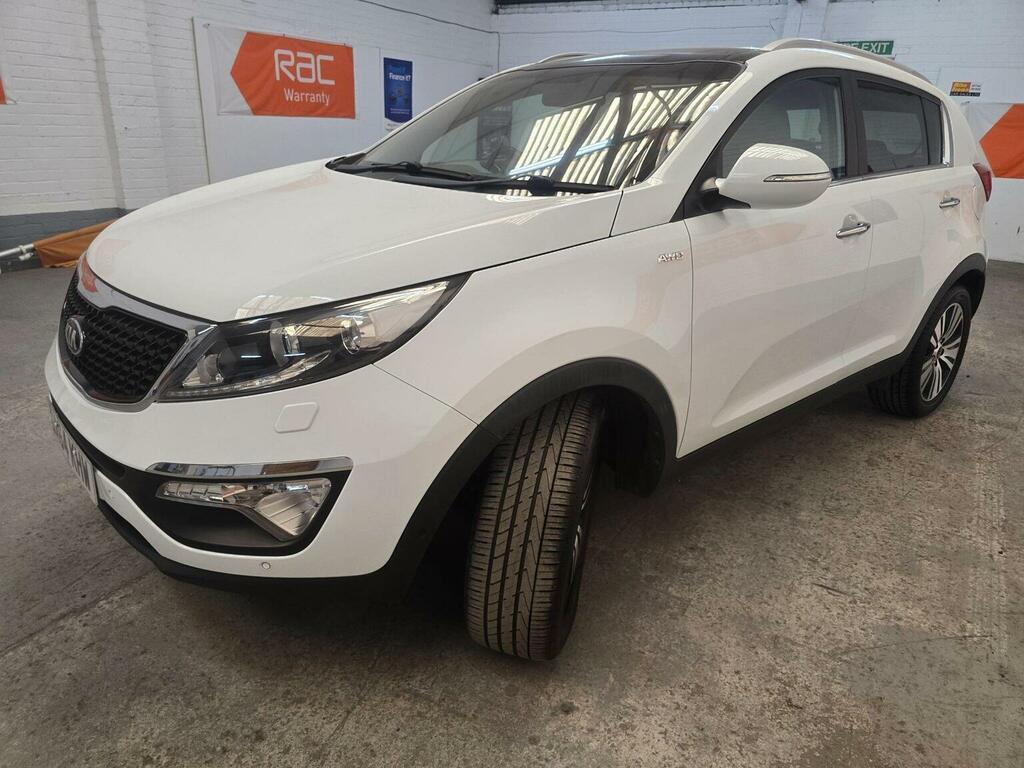 Kia Sportage Suv 2.0 Crdi Kx-4 Awd Euro 5 DA64KHW White #3
