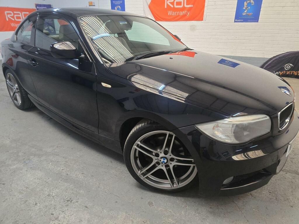 BMW 1 Series Coupe 2.0 118D Sport Plus Edition Euro 5 Ss Black #2