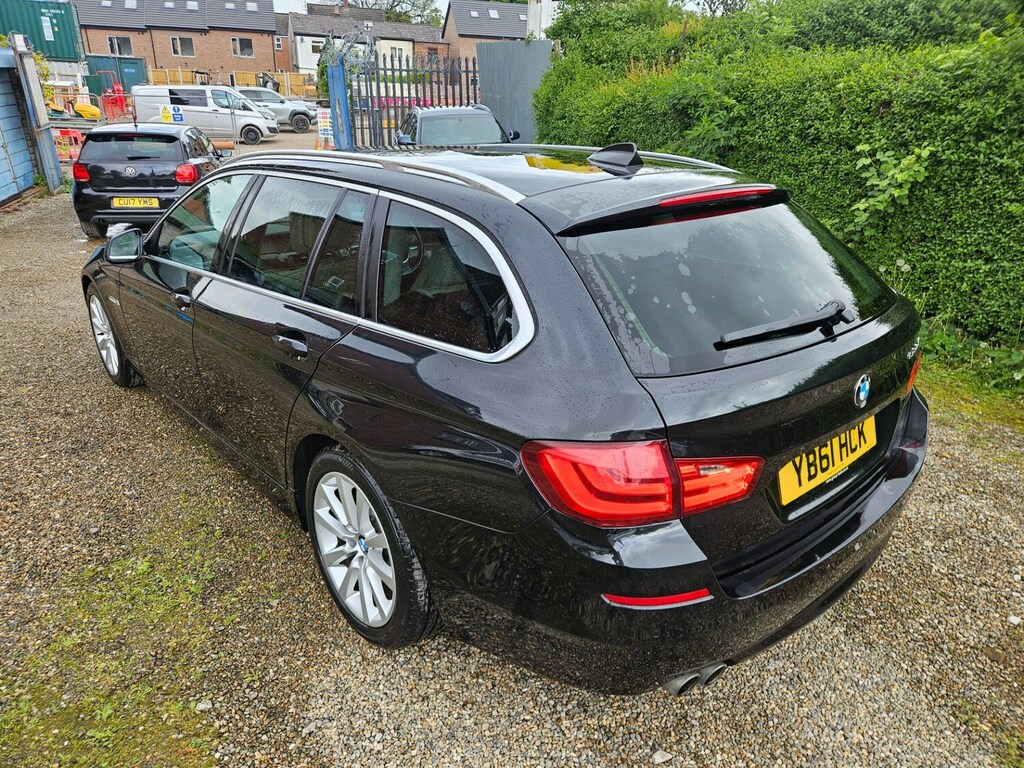 BMW 5 Series 520D Se Nav Step 181 Bhp YB61HCK Black #5