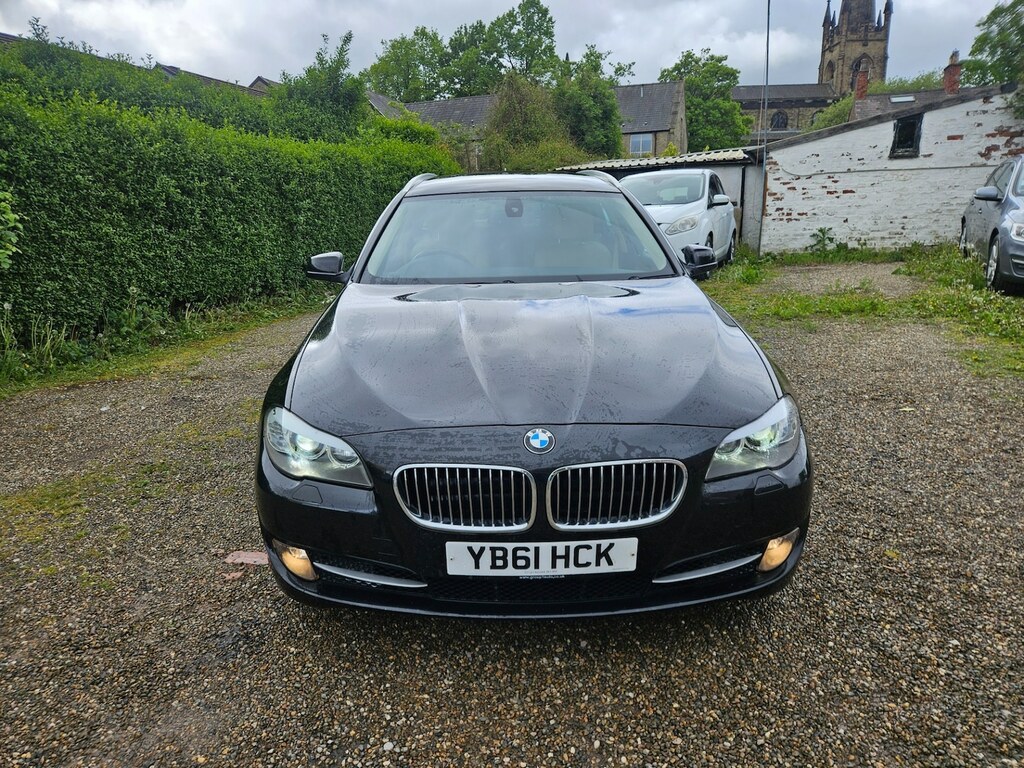 BMW 5 Series 520D Se Nav Step 181 Bhp YB61HCK Black #2
