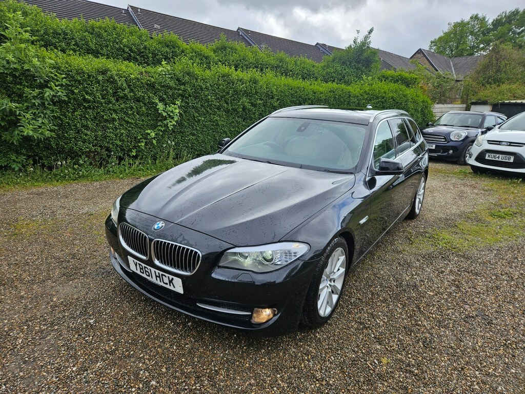 BMW 5 Series 520D Se Nav Step 181 Bhp YB61HCK Black #3