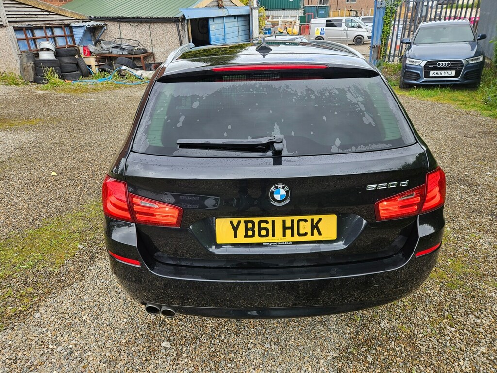 BMW 5 Series 520D Se Nav Step 181 Bhp YB61HCK Black #6