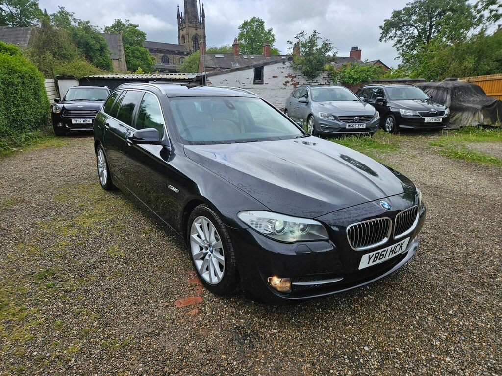 BMW 5 Series 520D Se Nav Step 181 Bhp Black