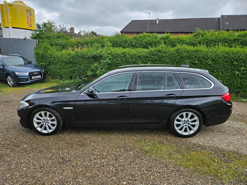 BMW 5 Series 520D Se Nav Step 181 Bhp YB61HCK Black #4
