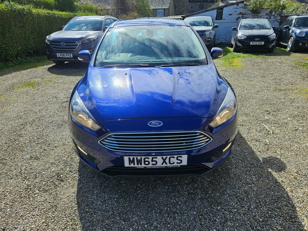 Ford Focus 1.5 Tdci 120 Zetec MW65XCS Blue #2