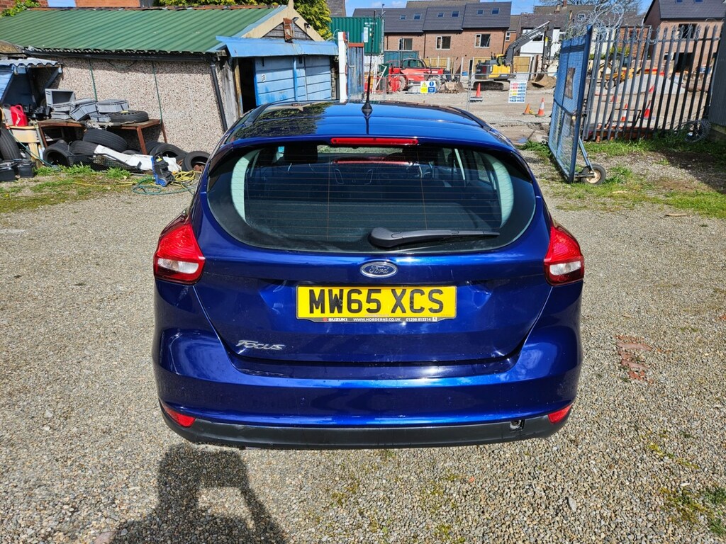 Ford Focus 1.5 Tdci 120 Zetec MW65XCS Blue #6