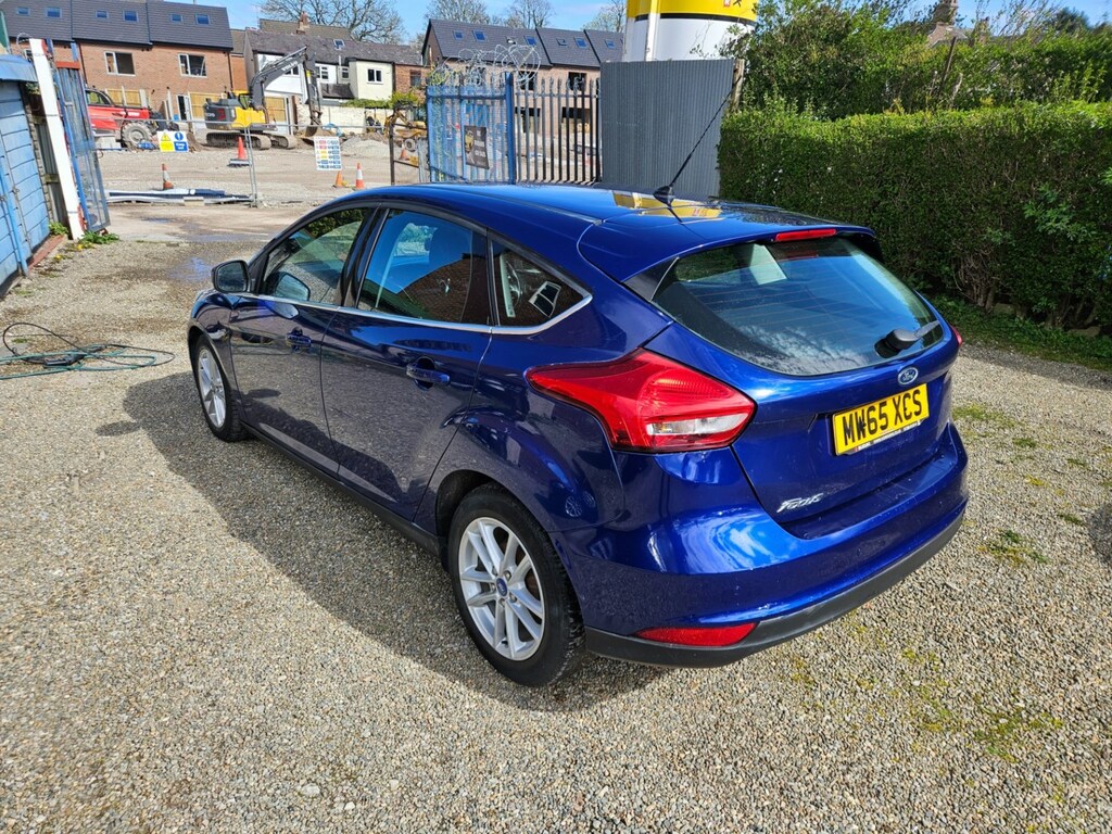 Ford Focus 1.5 Tdci 120 Zetec MW65XCS Blue #5