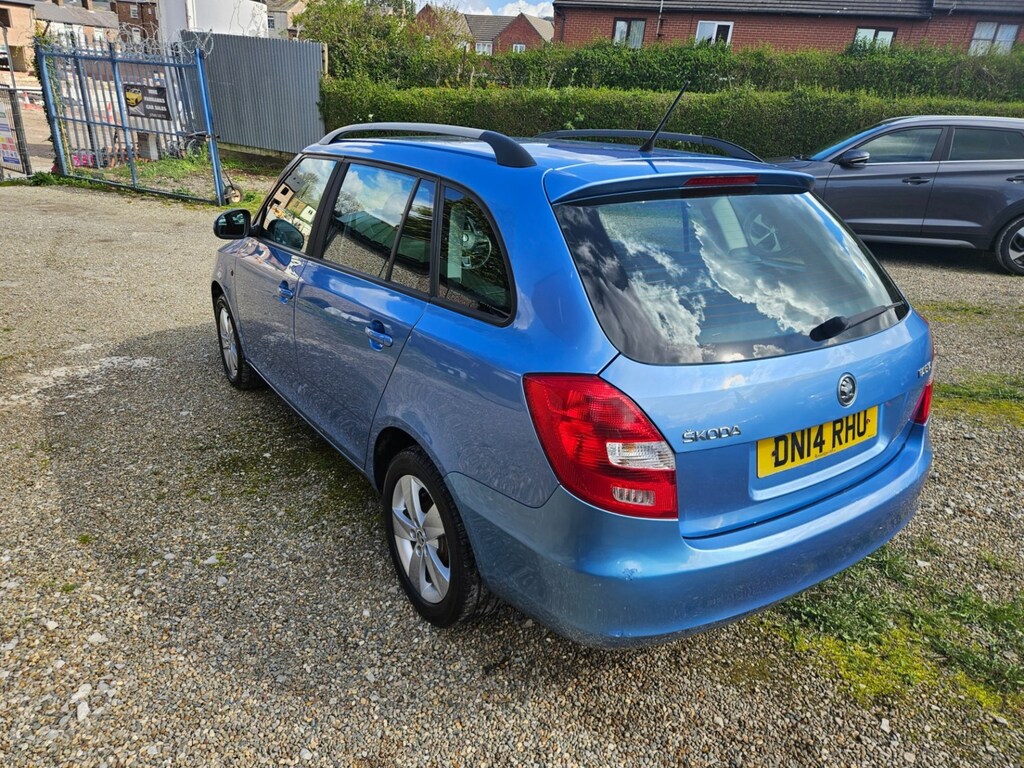 Skoda Fabia 1.6 Tdi Cr Se Blue #5