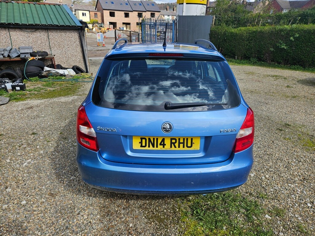 Skoda Fabia 1.6 Tdi Cr Se Blue #6
