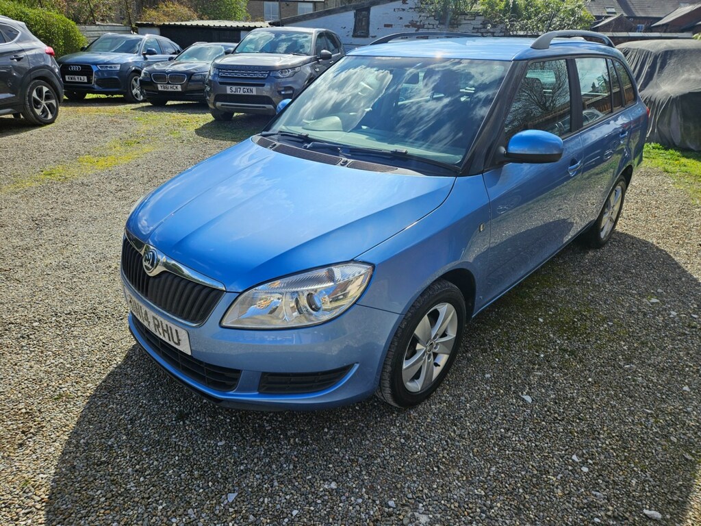 Skoda Fabia 1.6 Tdi Cr Se Blue #3