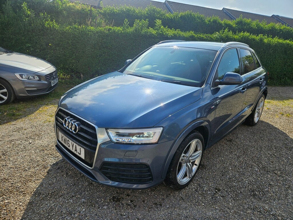 Audi Q3 2.0 Tdi Quattro S Line Plus KW16YAJ Blue #3