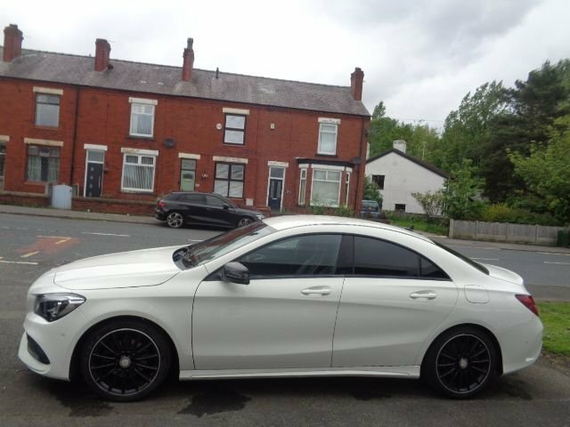 Mercedes-Benz CLA Class 2.1 Cla200d Amg Line Coupe Euro White #5