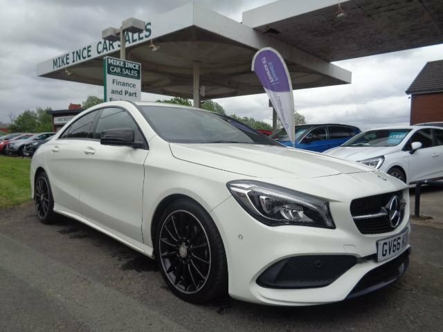 Mercedes-Benz CLA Class 2.1 Cla200d Amg Line Coupe Euro White