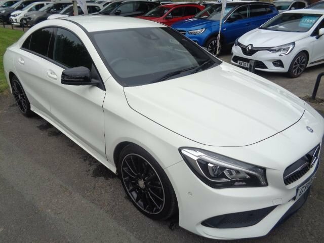 Mercedes-Benz CLA Class 2.1 Cla200d Amg Line Coupe Euro White #2