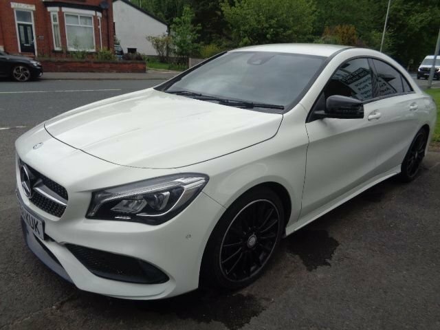 Mercedes-Benz CLA Class 2.1 Cla200d Amg Line Coupe Euro White #4