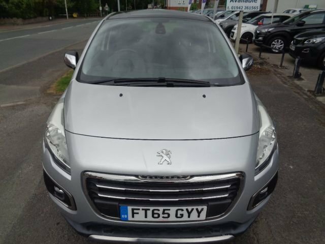 Peugeot 3008 1.6 Bluehdi Allure Suv Etg Euro 6 S S FT65GYY Silver #3
