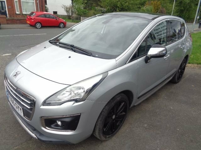 Peugeot 3008 1.6 Bluehdi Allure Suv Etg Euro 6 S S FT65GYY Silver #4