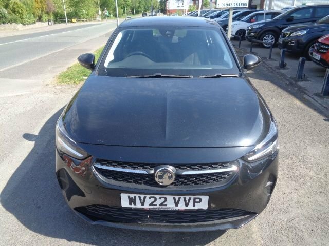 Vauxhall Corsa 1.2 Se Edition Hatchback Euro 6 WV22VVP Black #3