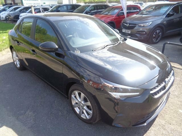 Vauxhall Corsa 1.2 Se Edition Hatchback Euro 6 WV22VVP Black #2