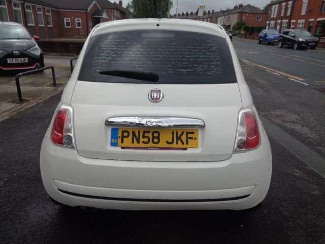 Fiat 500 1.2 Pop Hatchback Euro 4 69 Bhp White #6