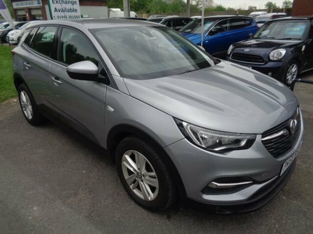Vauxhall Grandland X 1.2 Turbo Gpf Se Suv Euro 6 S S PK68WZO Grey #2