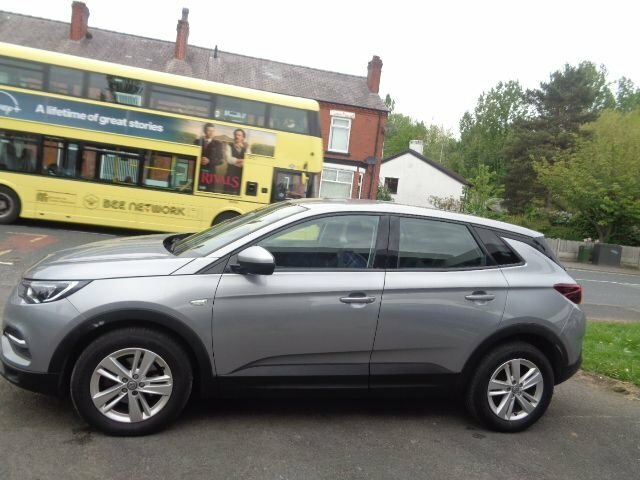 Vauxhall Grandland X 1.2 Turbo Gpf Se Suv Euro 6 S S PK68WZO Grey #5