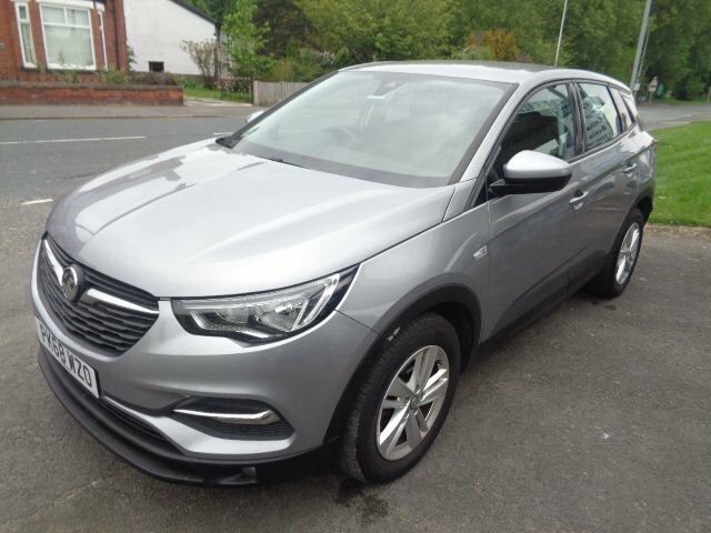 Vauxhall Grandland X 1.2 Turbo Gpf Se Suv Euro 6 S S PK68WZO Grey #4