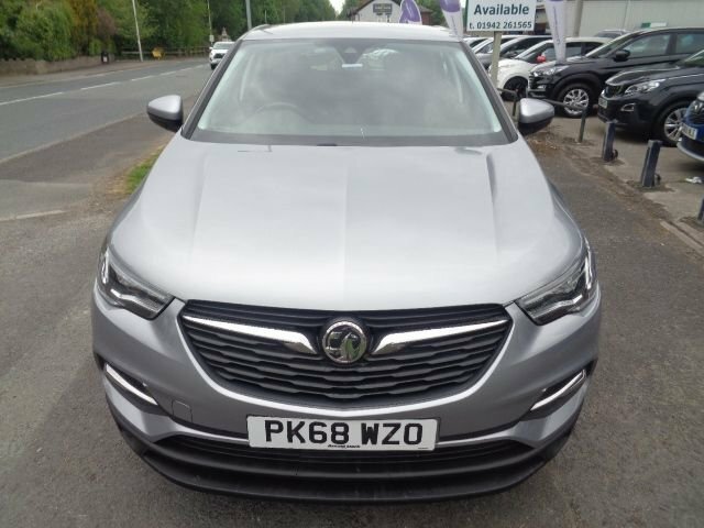 Vauxhall Grandland X 1.2 Turbo Gpf Se Suv Euro 6 S S PK68WZO Grey #3