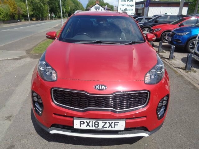 Kia Sportage 1.6 T-gdi Gt-line Suv Euro 6 17 PX18ZXF Red #3