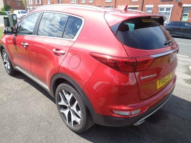 Kia Sportage 1.6 T-gdi Gt-line Suv Euro 6 17 PX18ZXF Red #6