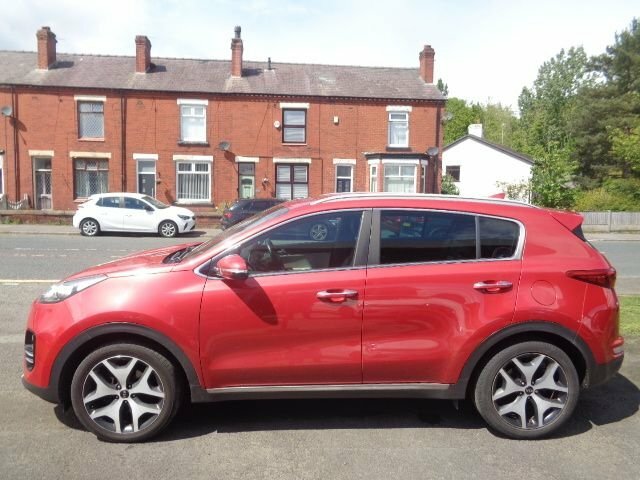 Kia Sportage 1.6 T-gdi Gt-line Suv Euro 6 17 PX18ZXF Red #5