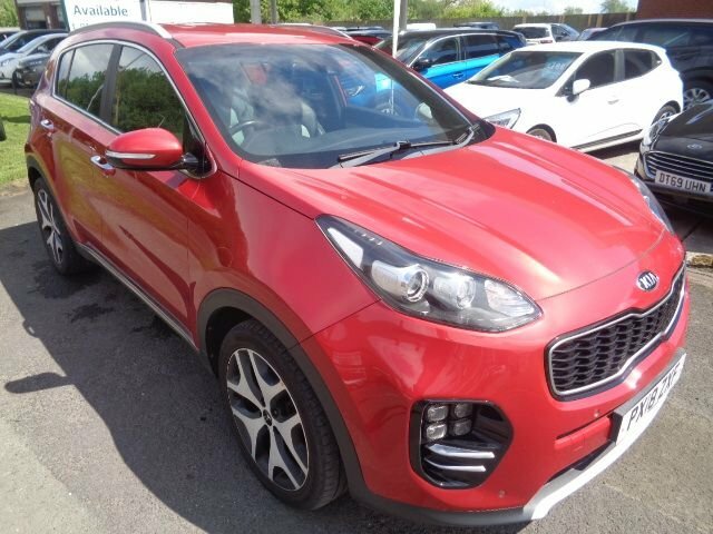 Kia Sportage 1.6 T-gdi Gt-line Suv Euro 6 17 PX18ZXF Red #2