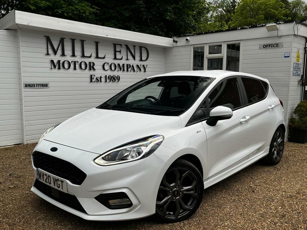 Ford Fiesta Hatchback 1.0T Ecoboost St-line Edition Euro 6 S White