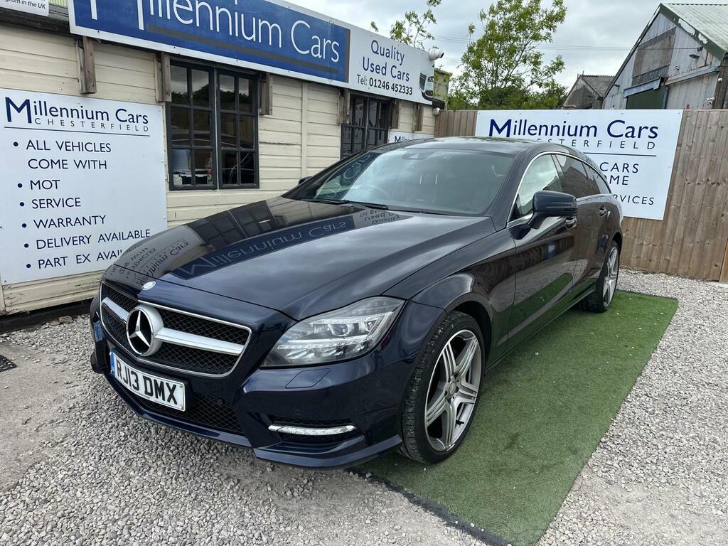 Mercedes-Benz CLS 3.0 Cls350 Cdi V6 Amg Sport Shooting Brake G-troni Blue #2