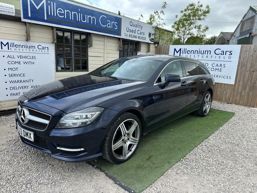Mercedes-Benz CLS 3.0 Cls350 Cdi V6 Amg Sport Shooting Brake G-troni Blue