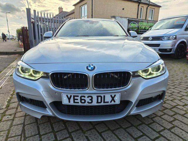 BMW 3 Series 320D M Sport Touring YE63DLX Silver #2