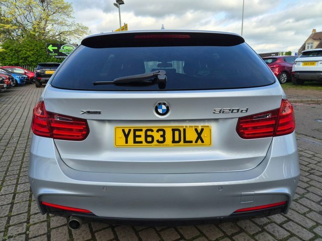 BMW 3 Series 320D M Sport Touring YE63DLX Silver #5