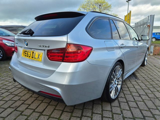 BMW 3 Series 320D M Sport Touring YE63DLX Silver #6