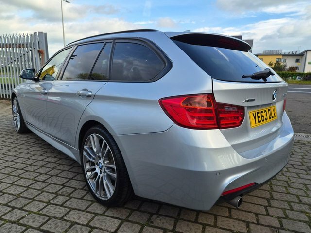 BMW 3 Series 320D M Sport Touring YE63DLX Silver #4
