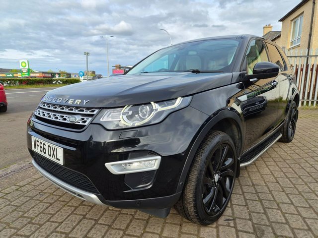 Land Rover Discovery Sport Td4 Hse Luxury Suv WF66OXL Black #3