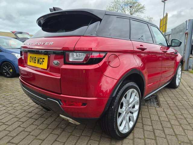 Land Rover Range Rover Evoque Sd4 Hse Dynamic Suv OY18WGF Red #6