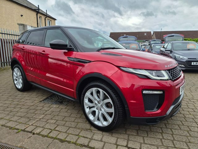 Land Rover Range Rover Evoque Sd4 Hse Dynamic Suv Red